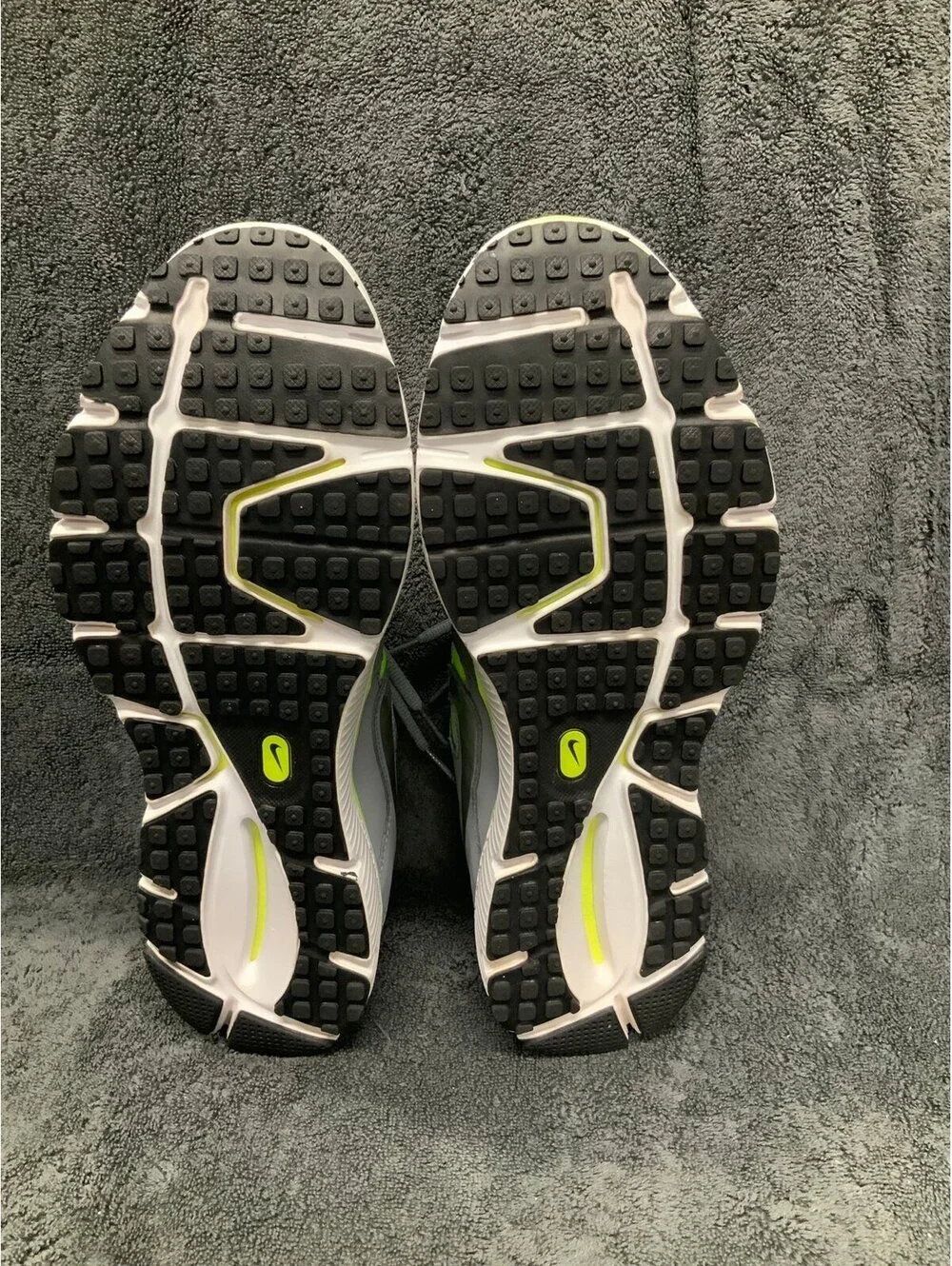 Nike Air Icarus Flywire Gray Green Running Shoes 527203-003 Men Size 10.5